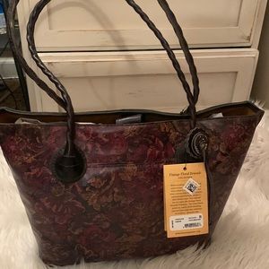 Patricia Nash Eastleigh Tote Vintage floral brocade